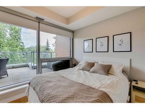 1302-1234 5 Avenue Nw, Calgary, AB - Indoor Photo Showing Bedroom