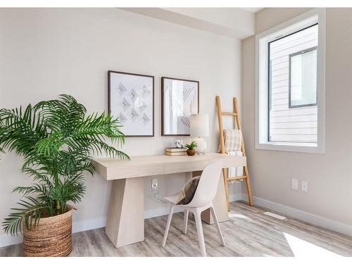 106-1453 Na'A Drive Sw, Calgary, AB - Indoor Photo Showing Dining Room