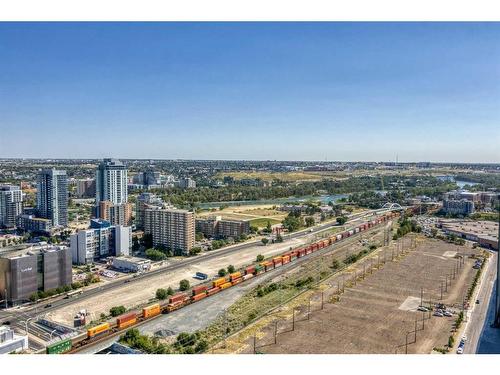 3201-1122 3 Street Se, Calgary, AB - Outdoor With View