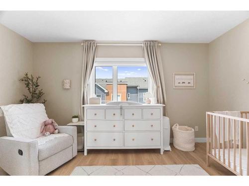 209 Livingston Common Ne, Calgary, AB - Indoor Photo Showing Bedroom