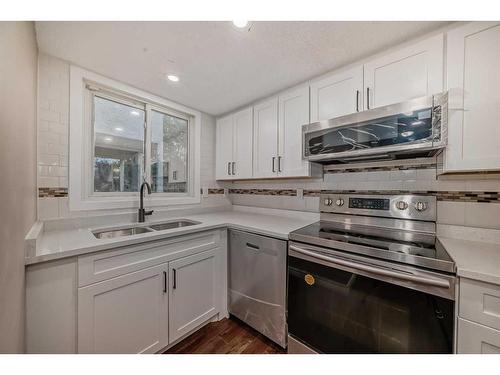 503-340 Falconridge Crescent Ne, Calgary, AB - Indoor Photo Showing Kitchen With Double Sink