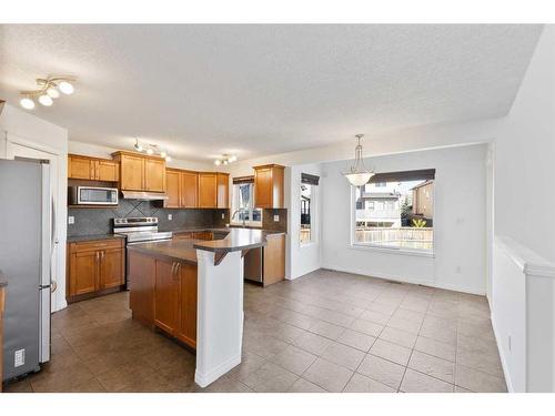 208 East Lakeview Place, Chestermere, AB - Indoor Photo Showing Kitchen With Double Sink