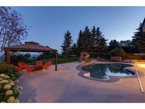 12 Westbluff Bay, Rural Rocky View County, AB - Outdoor With In Ground Pool