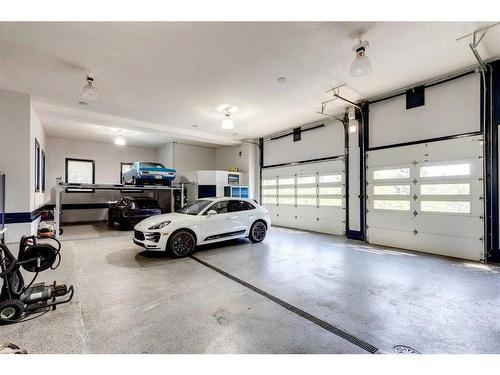 12 Westbluff Bay, Rural Rocky View County, AB - Indoor Photo Showing Garage