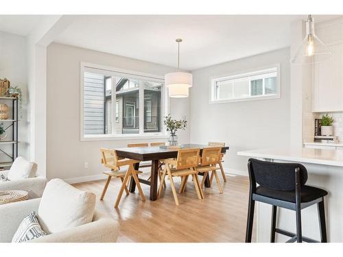 285 Sage Bluff Drive Nw, Calgary, AB - Indoor Photo Showing Dining Room