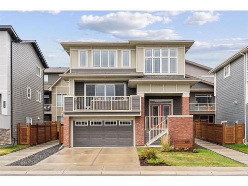 285 Sage Bluff Drive Nw, Calgary, AB - Outdoor With Balcony With Facade