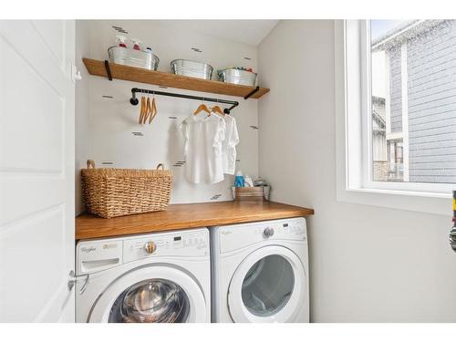 285 Sage Bluff Drive Nw, Calgary, AB - Indoor Photo Showing Laundry Room