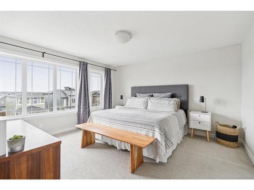 285 Sage Bluff Drive Nw, Calgary, AB - Indoor Photo Showing Bedroom