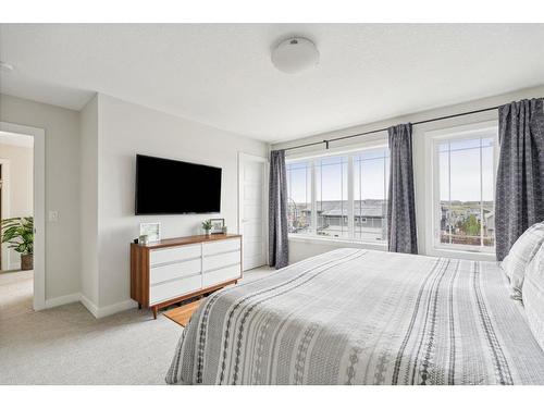 285 Sage Bluff Drive Nw, Calgary, AB - Indoor Photo Showing Bedroom