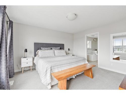 285 Sage Bluff Drive Nw, Calgary, AB - Indoor Photo Showing Bedroom