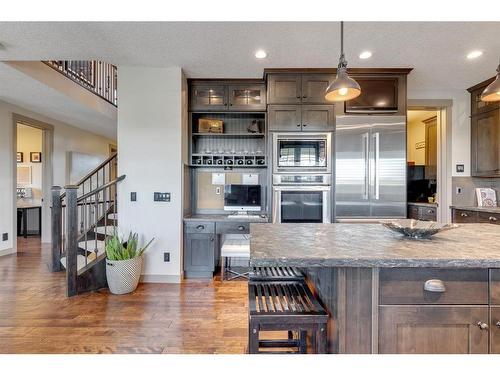 133 Silverado Ranch Manor Sw, Calgary, AB - Indoor Photo Showing Kitchen With Upgraded Kitchen