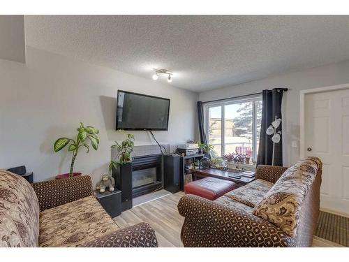 48 Catalina Circle Ne, Calgary, AB - Indoor Photo Showing Living Room With Fireplace