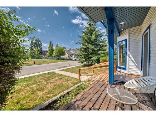 424 Cimarron Circle, Okotoks, AB - Outdoor With Deck Patio Veranda