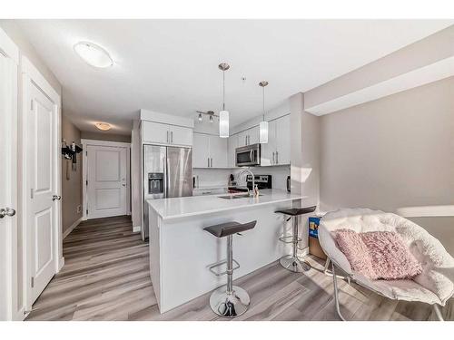 6307-302 Skyview Ranch Drive Ne, Calgary, AB - Indoor Photo Showing Kitchen With Upgraded Kitchen