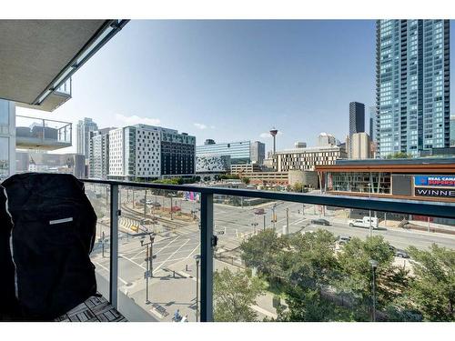 401-510 6 Avenue Se, Calgary, AB - Outdoor With Balcony