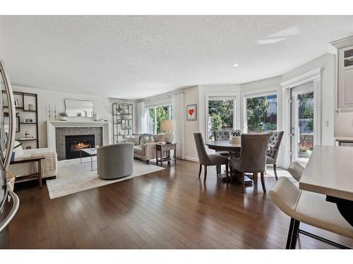 110 Patterson Hill Sw, Calgary, AB - Indoor With Fireplace