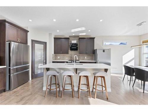 283 Nolan Hill Boulevard Nw, Calgary, AB - Indoor Photo Showing Kitchen With Stainless Steel Kitchen With Upgraded Kitchen