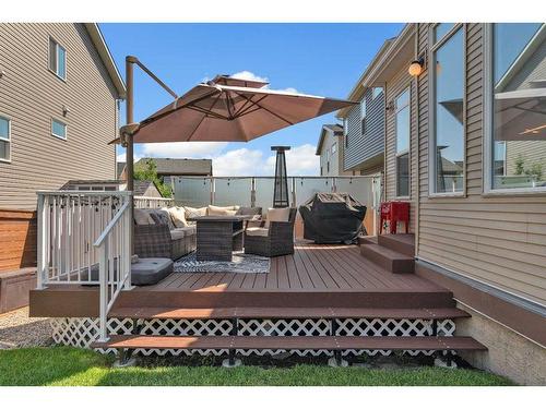 206 Sage Bluff Rise Nw, Calgary, AB - Outdoor With Deck Patio Veranda