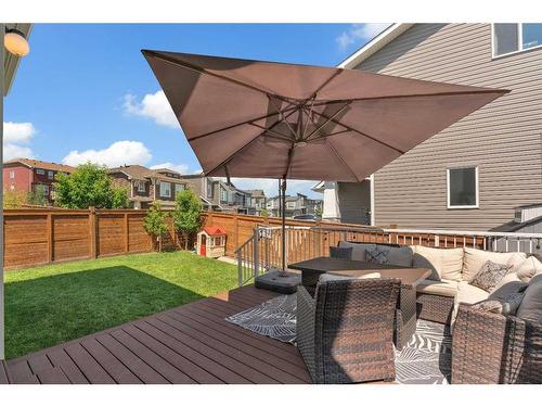 206 Sage Bluff Rise Nw, Calgary, AB - Outdoor With Deck Patio Veranda With Exterior