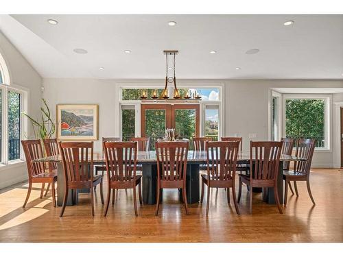 27 Alexa Close, Rural Rocky View County, AB - Indoor Photo Showing Dining Room