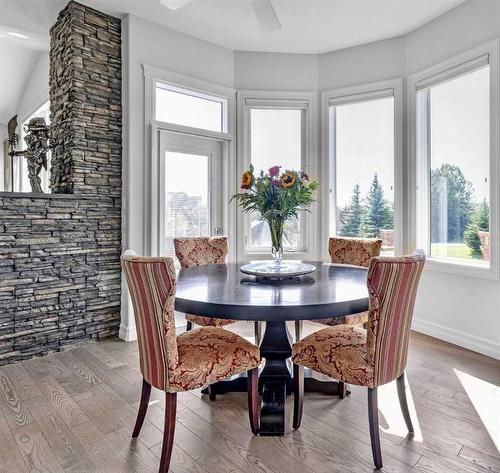 31 Braemar Glen Road, Rural Rocky View County, AB - Indoor Photo Showing Dining Room