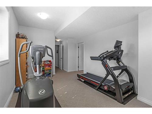 31 Braemar Glen Road, Rural Rocky View County, AB - Indoor Photo Showing Gym Room