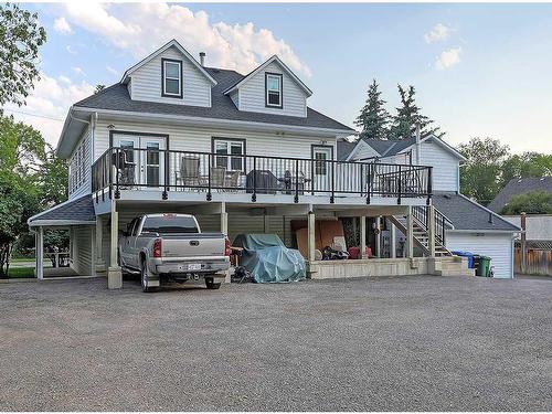 2 Elma Street West, Okotoks, AB - Outdoor With Deck Patio Veranda