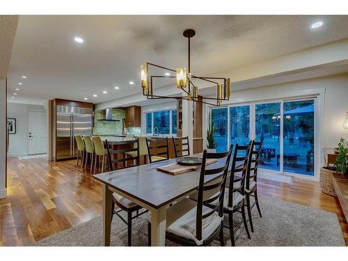 100 Mapleburn Drive Se, Calgary, AB - Indoor Photo Showing Dining Room