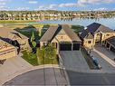 220 Stonemere Close, Chestermere, AB  - Outdoor With Body Of Water With View 