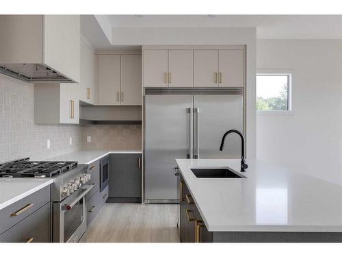 2 Rock Lake Heights Nw, Calgary, AB - Indoor Photo Showing Kitchen With Upgraded Kitchen