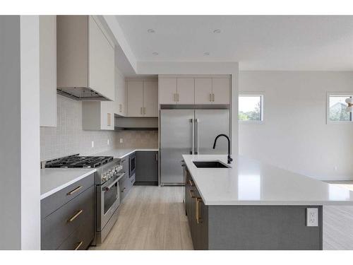 2 Rock Lake Heights Nw, Calgary, AB - Indoor Photo Showing Kitchen With Upgraded Kitchen