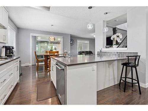 44 Rainbow Falls Boulevard, Chestermere, AB - Indoor Photo Showing Kitchen With Upgraded Kitchen