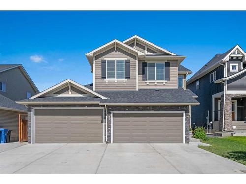 44 Rainbow Falls Boulevard, Chestermere, AB - Outdoor With Facade