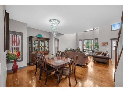 348 Kinniburgh Boulevard, Chestermere, AB - Indoor Photo Showing Dining Room