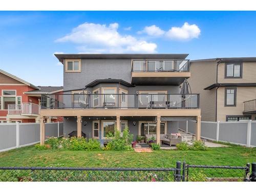 348 Kinniburgh Boulevard, Chestermere, AB - Outdoor With Balcony