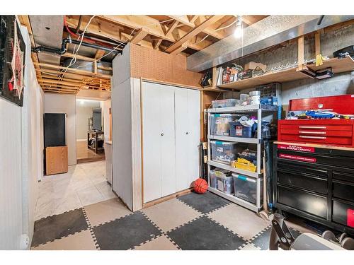 227 Queensland Place Se, Calgary, AB - Indoor Photo Showing Basement