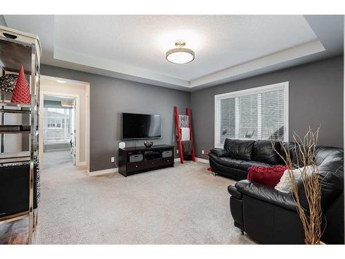 203 Cranbrook Circle Se, Calgary, AB - Indoor Photo Showing Living Room