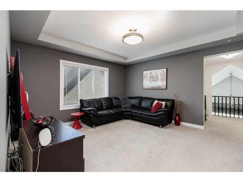 203 Cranbrook Circle Se, Calgary, AB - Indoor Photo Showing Living Room