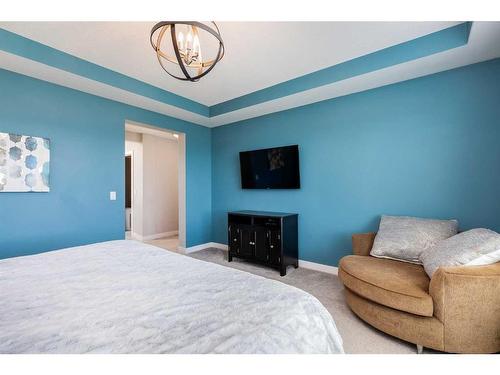 203 Cranbrook Circle Se, Calgary, AB - Indoor Photo Showing Bedroom