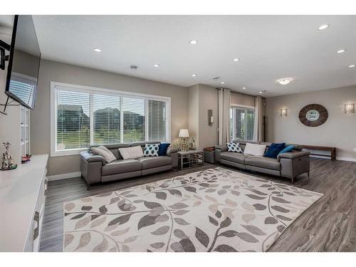 203 Cranbrook Circle Se, Calgary, AB - Indoor Photo Showing Living Room