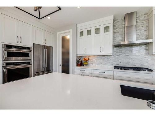 203 Cranbrook Circle Se, Calgary, AB - Indoor Photo Showing Kitchen With Upgraded Kitchen