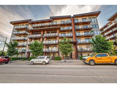 507-2231 Mahogany Boulevard Se, Calgary, AB - Outdoor With Balcony With Facade