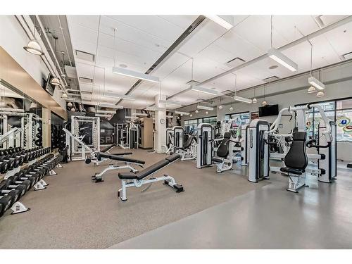 507-2231 Mahogany Boulevard Se, Calgary, AB - Indoor Photo Showing Gym Room