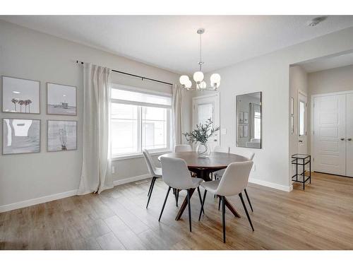 2773 Baywater Landing Sw, Airdrie, AB - Indoor Photo Showing Dining Room