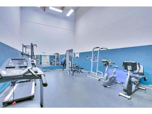 9203-315 Southampton Drive Sw, Calgary, AB - Indoor Photo Showing Gym Room