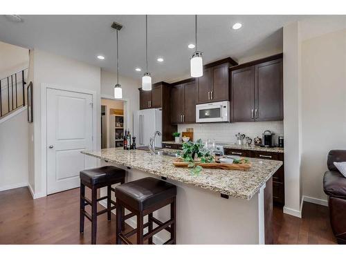 184 Legacy Reach Manor Se, Calgary, AB - Indoor Photo Showing Kitchen With Upgraded Kitchen