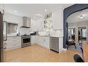 445 Marsh Road Ne, Calgary, AB  - Indoor Photo Showing Kitchen With Stainless Steel Kitchen With Upgraded Kitchen 