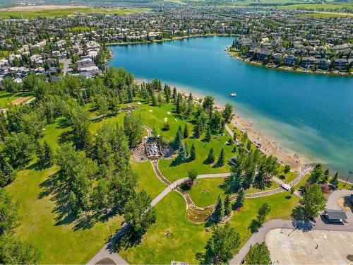 353 Chapalina Terrace Se, Calgary, AB - Outdoor With Body Of Water With View