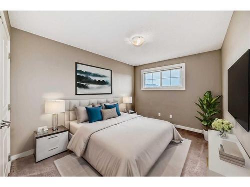 1013 Evanston Square Nw, Calgary, AB - Indoor Photo Showing Bedroom