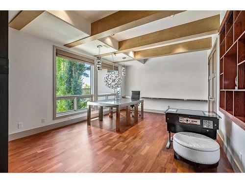 30 Patina Lane Sw, Calgary, AB -  Photo Showing Living Room With Fireplace